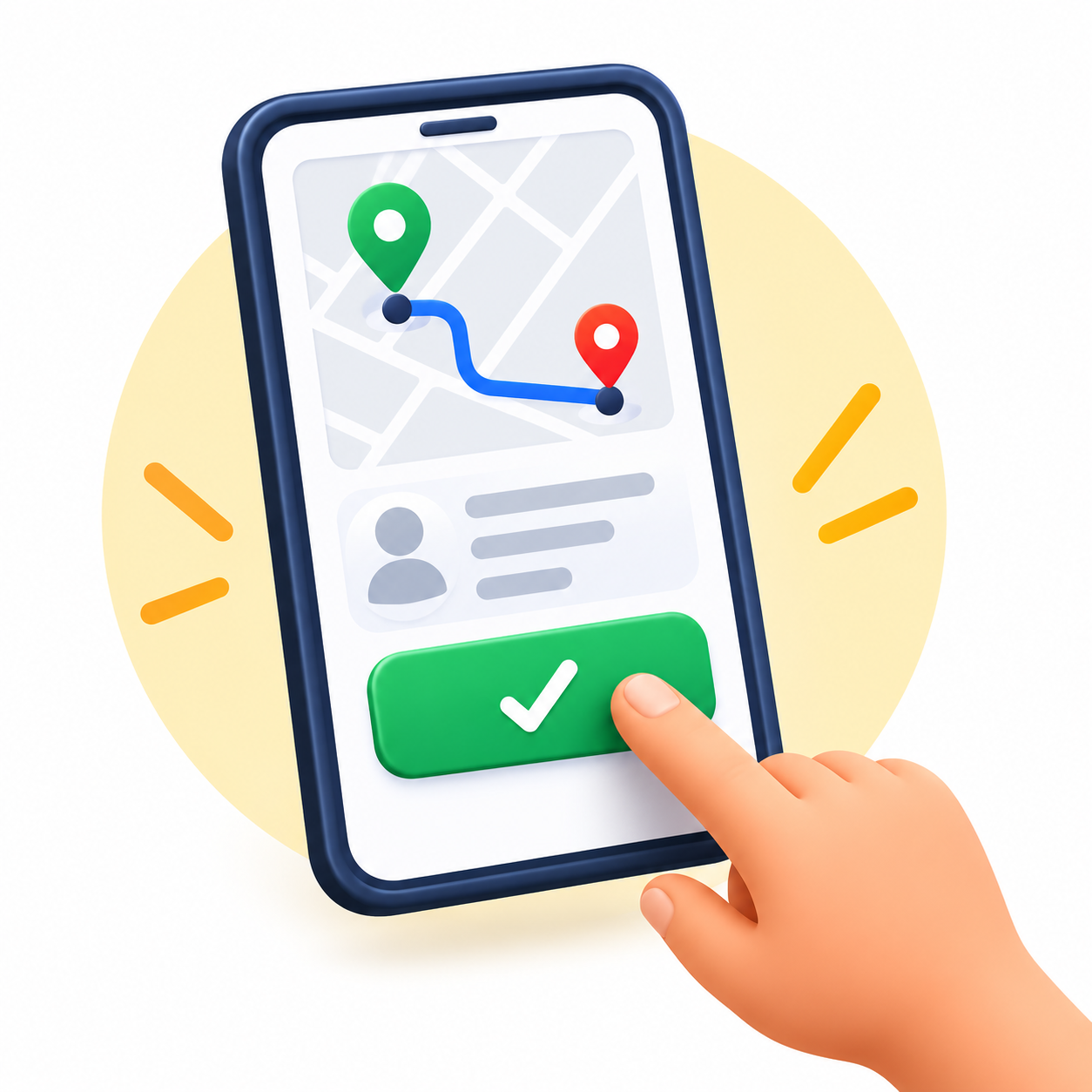 Simple App-Based Process